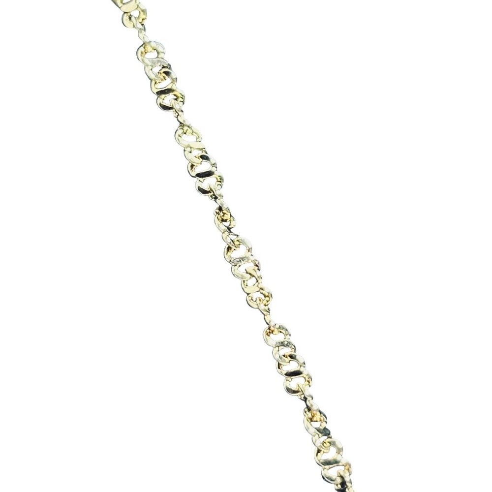 Nolan Miller Gold Tone Necklace With Double Swan Crystal Pendant (6004-1-2) - Picture 6 of 9
